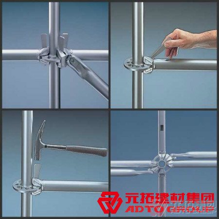 天津盤(pán)扣式腳手架租賃，一噸可以搭建多少立方米架體?